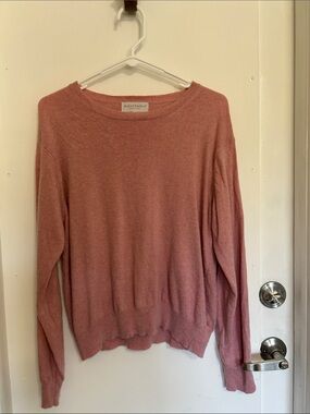 Rose Pink Crewneck Sweater